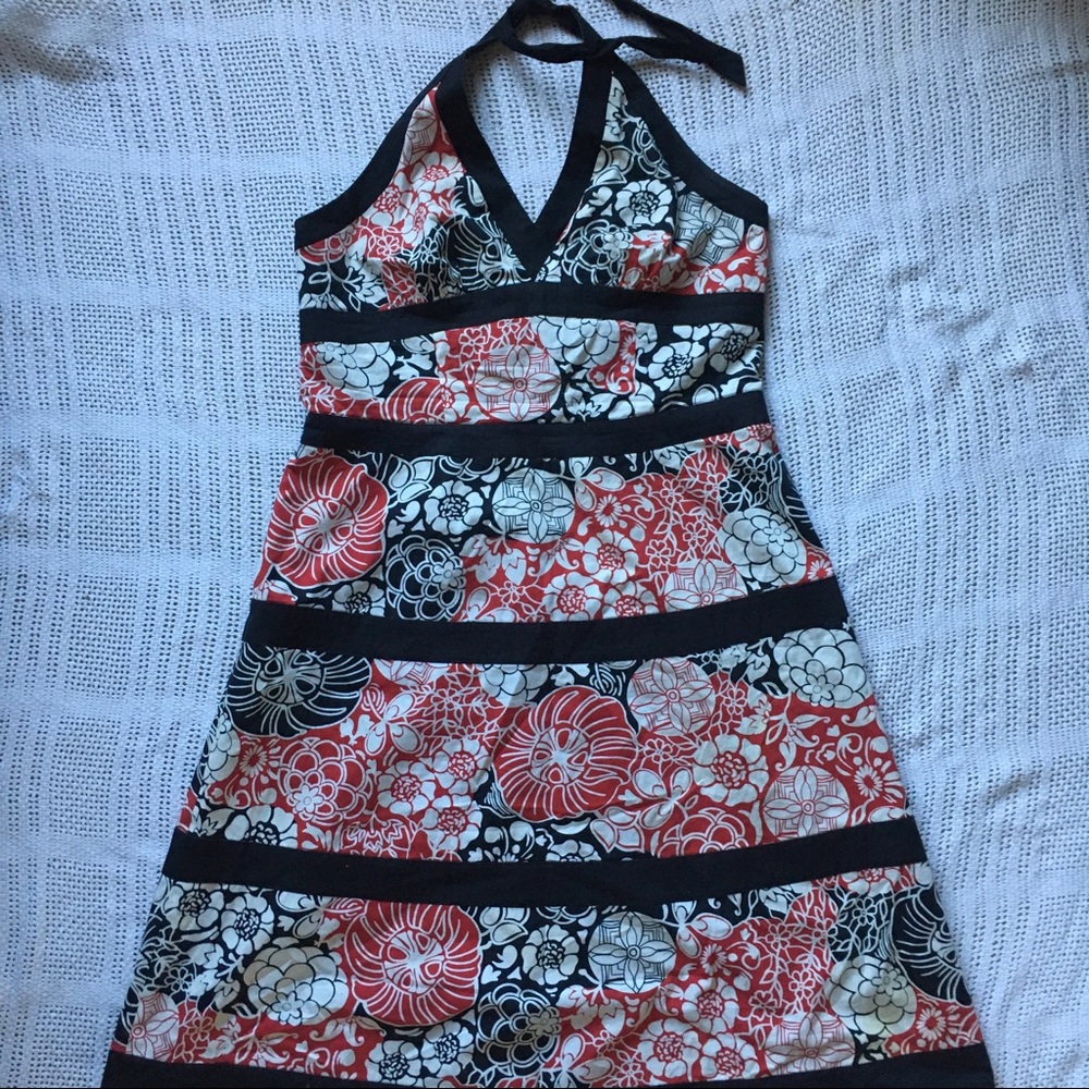 Suzy Chin Halter Sundress